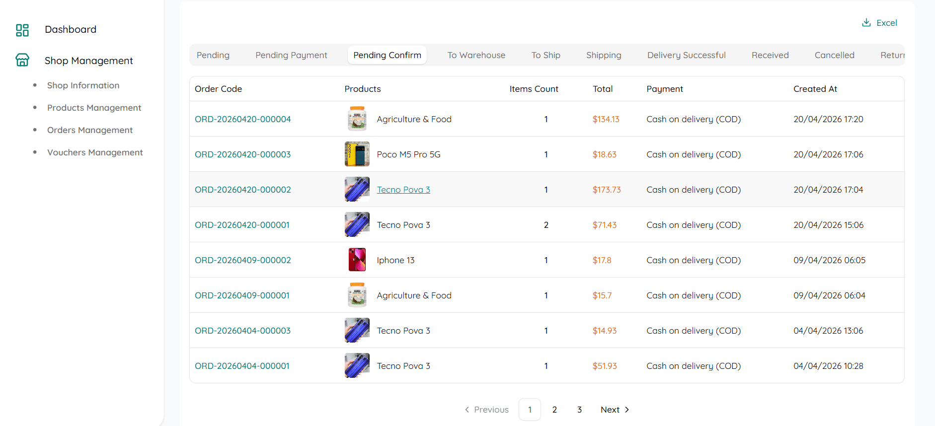 គ្រប់គ្រងការបញ្ជាទិញ